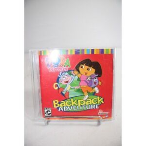 Dora the Explorer Backpack Adventure PC CD ROM Game Educational Kids Learning